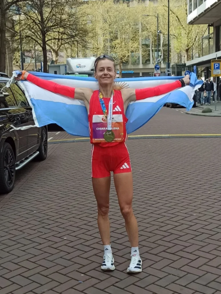 Atletismo: GRAN MARCA DE CHIARA MAINETTI EN MARATÓN DE ROTTERDAM
