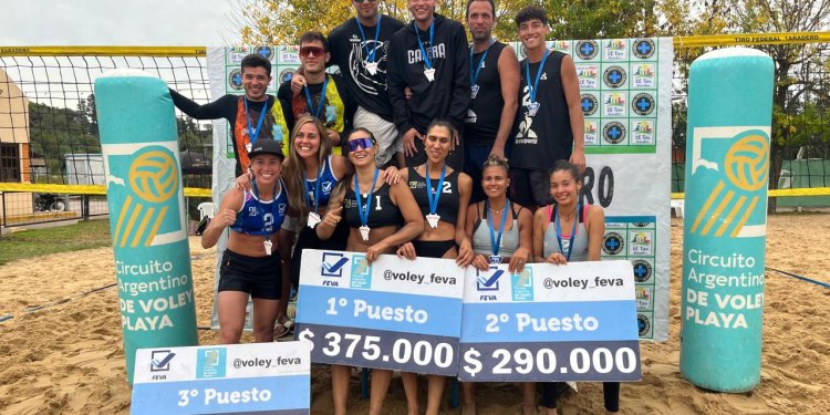 Beach Volley: JARAMILLO-MELGAREJO Y MORENO-GAUTO SE ADJUDICARON LA ETAPA 14 DEL CIRCUITO ARGENTINO