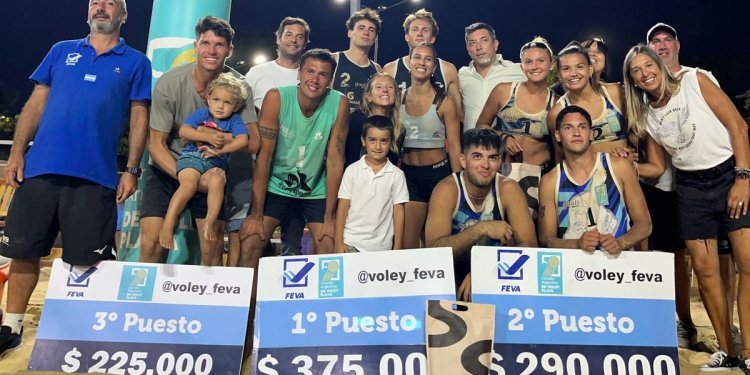 Beach Volley: LOMBARDO-SALEMA Y DE BRITO-ABDALA SE ADJUDICARON LA ETAPA 12 DEL CIRCUITO ARGENTINO