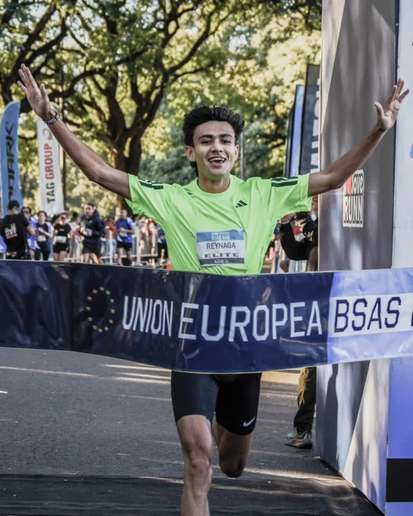 Atletismo: MATÍAS REYNAGA Y MARIANA BORELLI GANARON LOS 15 KM DE LA PRUEBA LA CARRERA UNIÓN EUROPEA/BUENOS AIRES