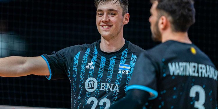 Voley masculino: ARGENTINA RECIBE A CUBA EN SAN JUAN EN LA PREVIA DE LA VNL