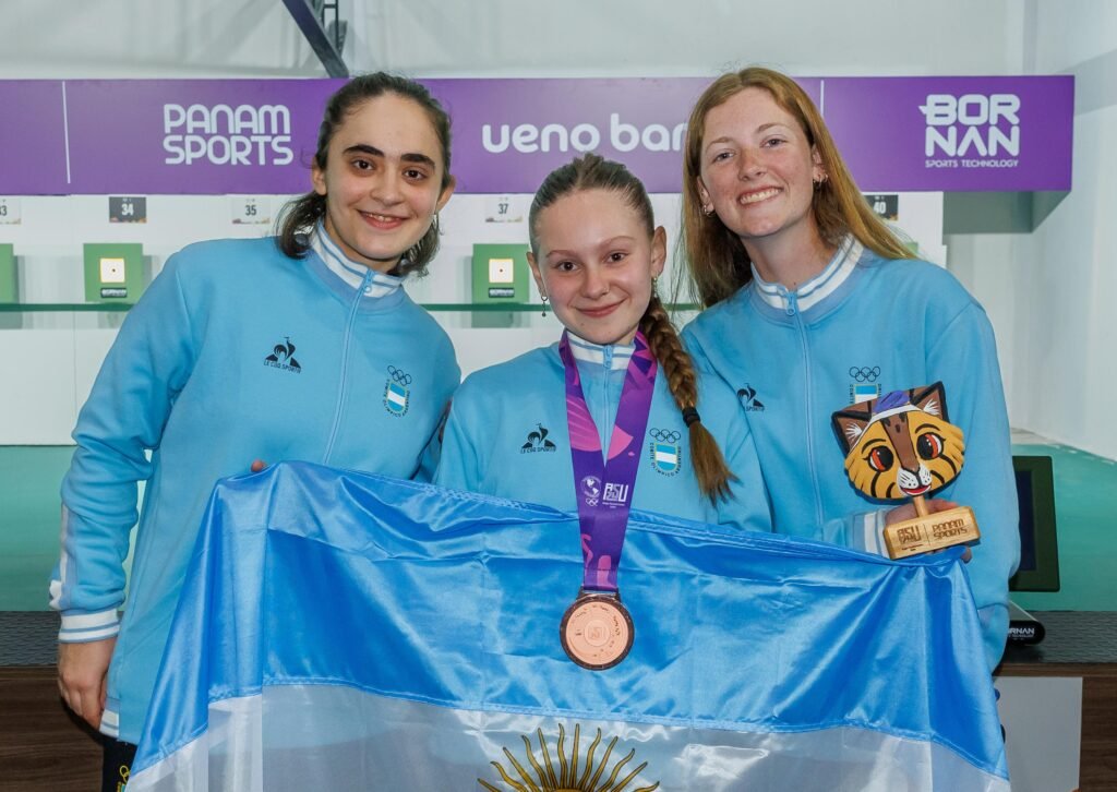 Juegos ASU 2025: TIRO DEPORTIVO | JOSEFINA MELLA GANÓ LA MEDALLA DE BRONCE EN PISTOLA DE 10M AIRE