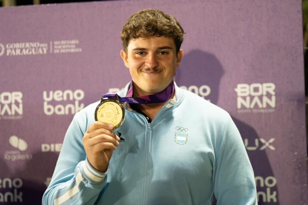 Juegos ASU 2025: ATLETISMO | JUAN MANUEL ARRIEGUEZ Y SU MEDALLA DE ORO EN LANZAMIENTO DE BALA
