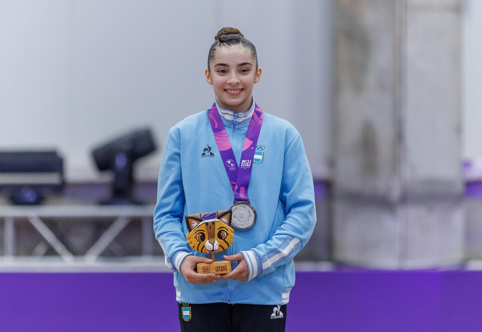 Juegos ASU 2025: GIMNASIA | JULIETA LUCAS FUE PLATA EN ARTÍSTICA