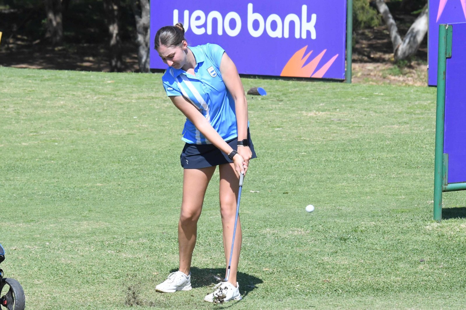 Juegos ASU 2025: GOLF | MALENA CASTRO ESTÁ SEXTA Y RESTAN NUEVE HOYOS