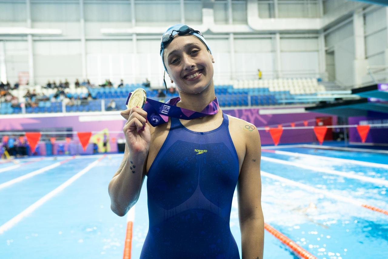 Juegos ASU 2025: NATACIÓN | AGOSTINA HEIN GANÓ LA MEDALLA DE ORO EN LOS 400 LIBRES