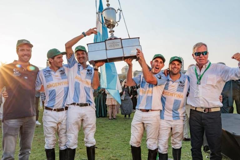 Polo masculino: ARGENTINA SUPERÓ A SUDÁFRICA EN EL SEGUNDO TEST MATCH