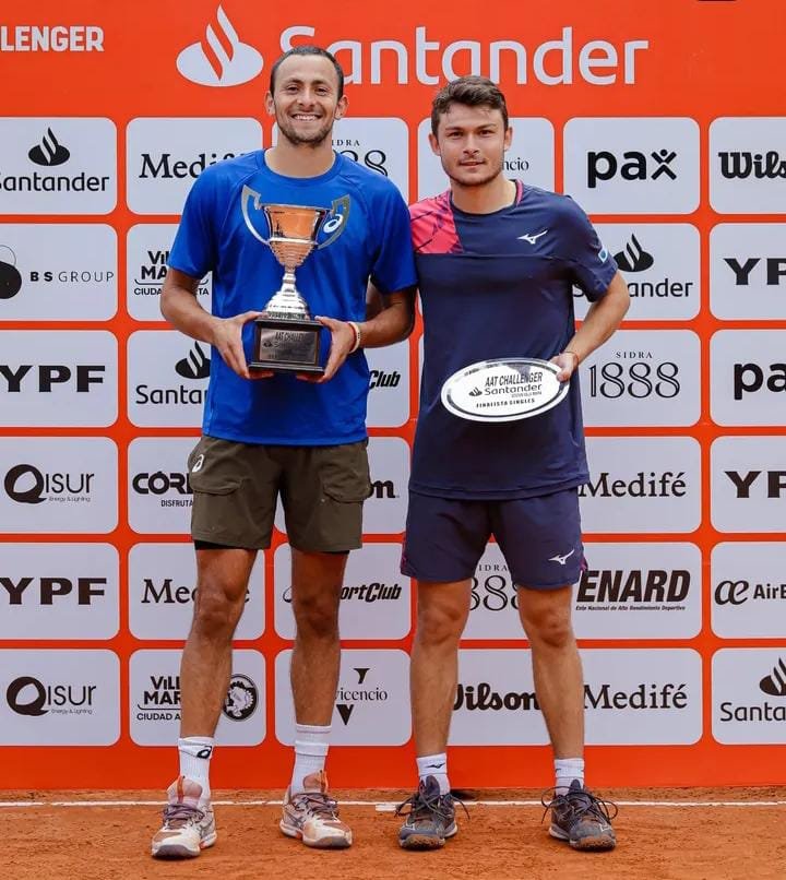 Tenis masculino: VILLA MARÍA DESLUMBRÓ CON SU CHALLENGER AAT