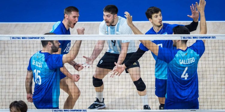 Voley masculino: MUNDIAL | ARGENTINA LE GANÓ A COREA EN LA SEGUNDA PRESENTACIÓN