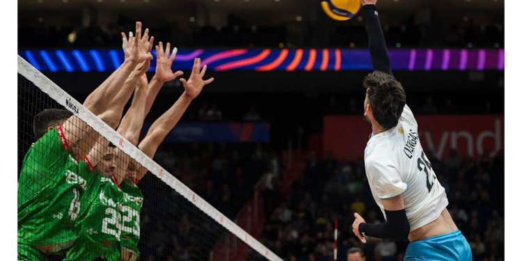 Voley masculino: VNL | ARGENTINA PERDIÓ CON BULGARIA