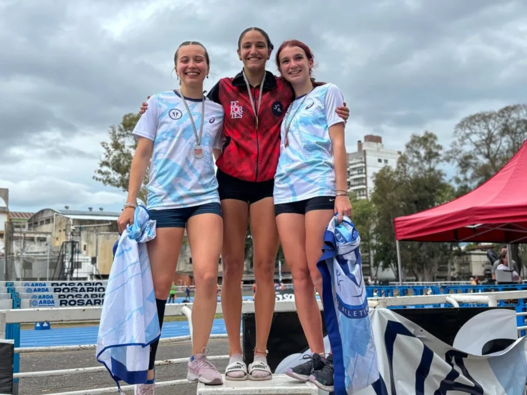 Atletismo: MILAGROS DAMICO, ;JUANA ZUBERBUHLER Y GERMÁN MUÑOZ SE DESTACARON EN EL CAMPEONATO NACIONAL U20