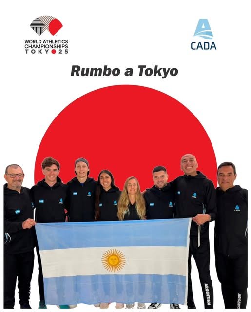 Atletismo: DELEGACIÓN NACIONAL RUMBO A TOKIO PARA EL MUNDIAL DE ATLETISMO