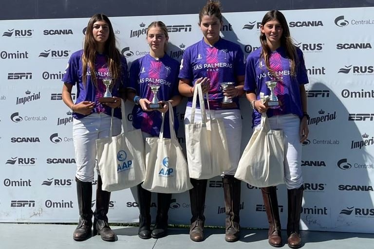 Polo femenino: LAS PALMERAS GANÓ LA COPA PIONERAS