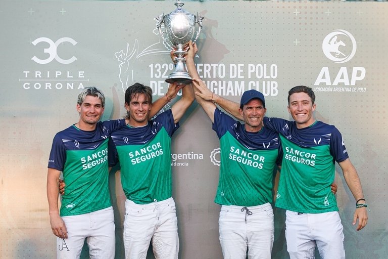 Polo masculino: ABIERTO DE HURLINGHAM | LA NATIVIDAD LA DOLFINA CONSIGUIÓ LA EDICIÓN 132º DEL TORNEO