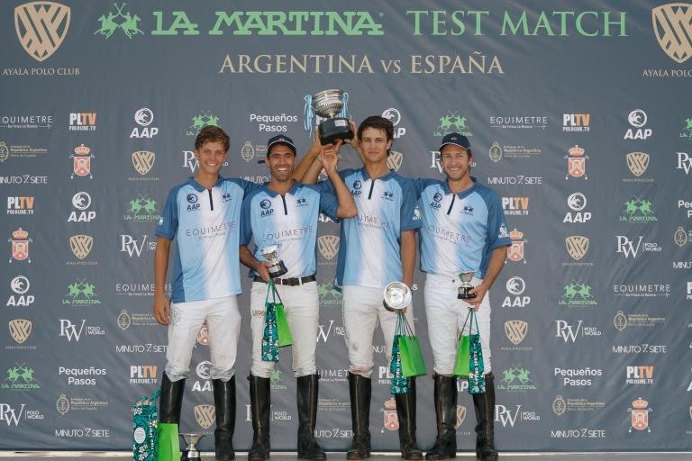 Polo masculino:  ARGENTINA POLO TEAM SUPERÓ A ESPAÑA EN SOTOGRANDE