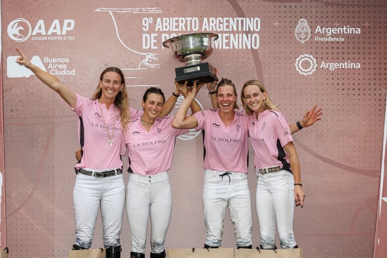 Polo femenino: LA DOLFINA GANÓ EL IX ABIERTO ARGENTINO