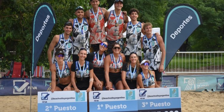 Beach Volley: JARAMILLO-PEREYRA Y SOSAYA-SANCER SE QUEDARON CON LA PRIMERA ETAPA DEL CIRCUITO ARGENTINO EN LA NUEVA TEMPORADA