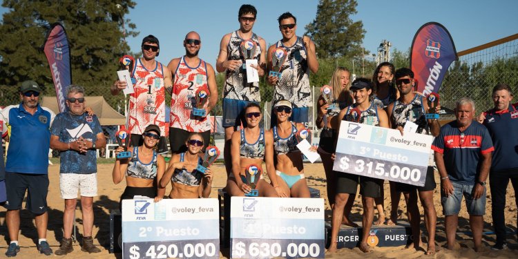 Beach Volley: BRENDA CHURÍN-VICTORIA MICHEL TOSI Y PALERMO-RUIZ SE ADJUDICARON LA ETAPA 6 DEL CIRCUITO ARGENTINO