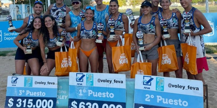 Beach Volley: JARAMILLO-MOLINA Y SANTELLI-VEGA SE QUEDARON CON LA ETAPA 9 DEL CIRCUITO ARGENTINO
