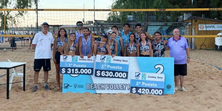 Beach Volley: GHGLIAZZA-ABDALA Y LOMBARDO-SOSAYA SE QUEDARON CON LA ETAPA 10 DEL CIRCUITO ARGENTINO