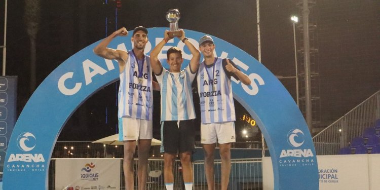 Beach Volley: LOS HERMANOS CAPOGROSSO, SUBCAMPEONES EN EL CIRCUITO SUDAMERICANO; EN DAMAS, GHIGLIAZZA-ABDALA QUEDARON CUARTAS