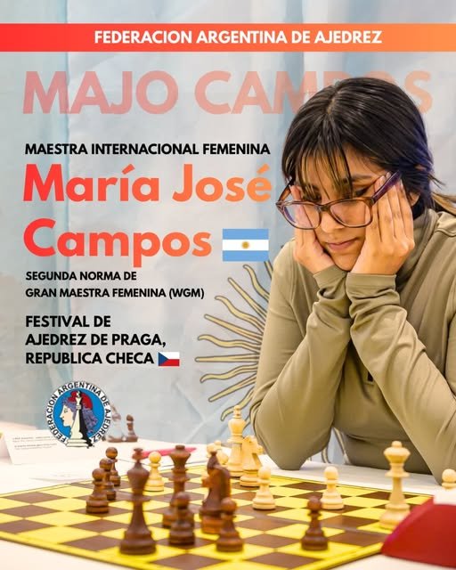 Ajedrez femenino: MARÍA JOSÉ CAMPOS CONSIGUIÓ SU SEGUNDA NORMA DE GRAN MAESTRA FEMENINA