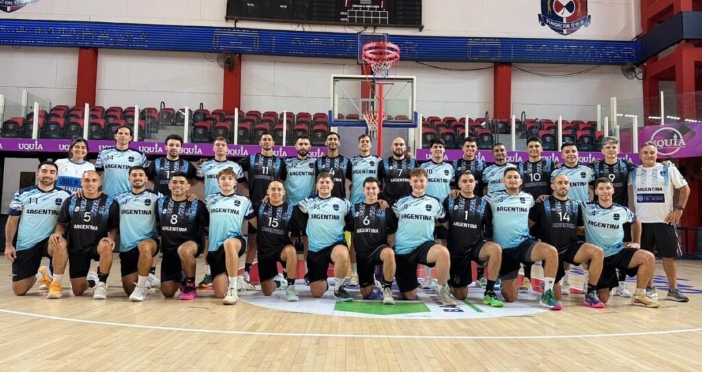 Cestoball: LA SELECCIÓN ARGENTINA ENTRENÓ EN SANTIAGO DEL ESTERO
