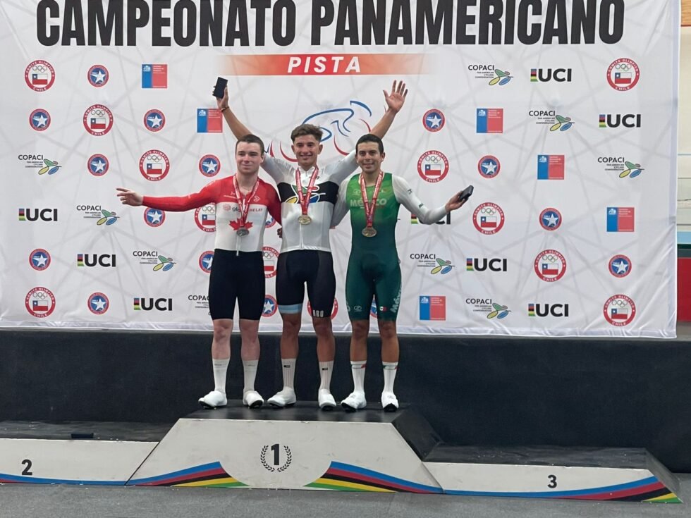 Ciclismo: FINALIZÓ LA ACTUACIÓN ARGENTINA EN EL PANAMERICANO DE PISTA DESTACANDO EL ORO GANADO POR TOMÁS MOYANO