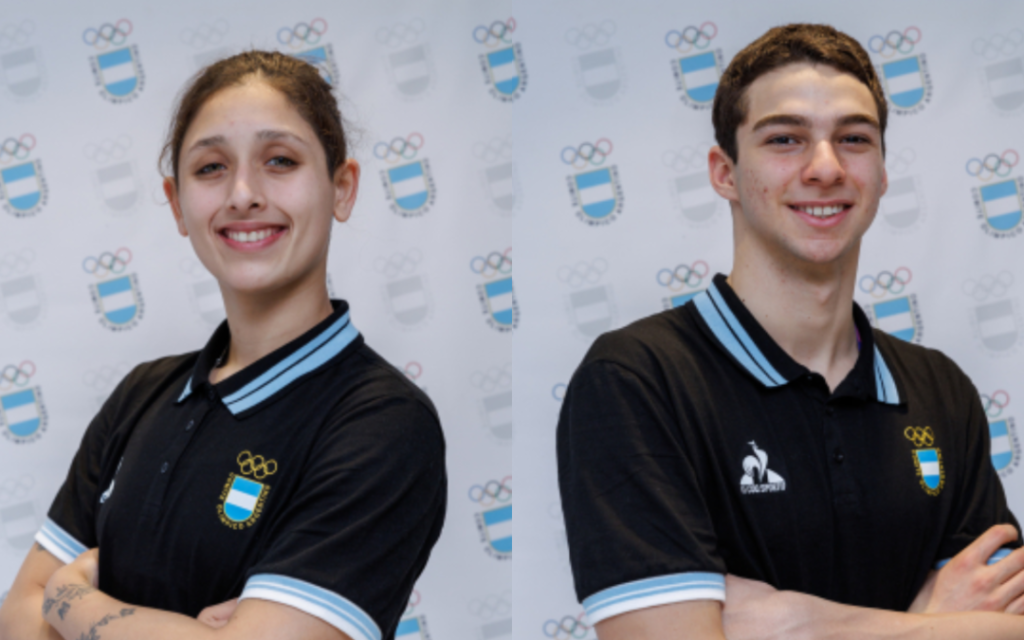 Natación: AGOSTINA HEIN Y MATÍAS CHAILLOU SERÁN LOS ABANDERADOS EN PANAMÁ 2026
