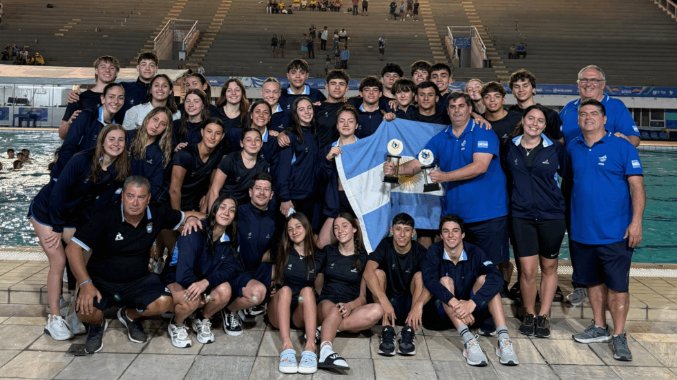 Natación: SUDAMERICANO JUVENIL CON ARGENTINA CAMPEÓN EN DAMAS Y SUBCAMPEÓN EN CABALLEROS