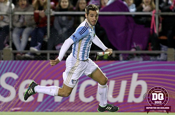 Matías Paredes (Hockey) ternado a Mejor Deportista de los Premios DQ 2015. 