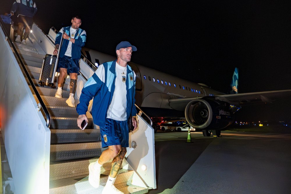 Fútbol Masculino | Argentina aterriza en Miami
