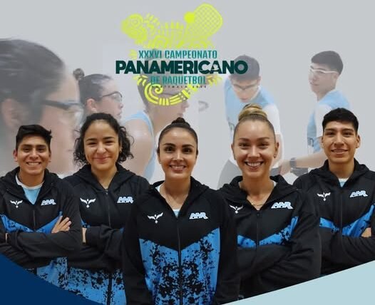 Racquetball: MEDALLA DE ORO PARA EL EQUIPO FEMENINO ARGENTINO EN EL PANAMERICANO DE GUATEMALA Y BRONCE PARA LOS CABALLEROS