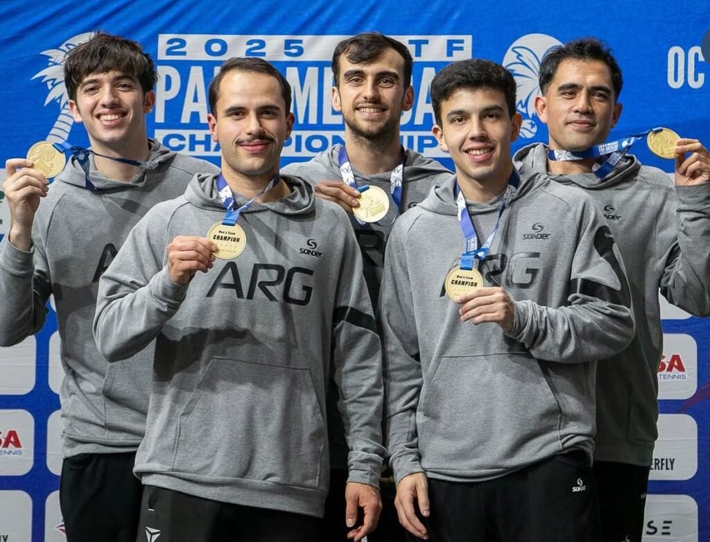 Tenis de Mesa: HISTÓRICA CONSAGRACIÓN ARGENTINA EN EL PANAMERICANO 2025 EN ESTADOS UNIDOS