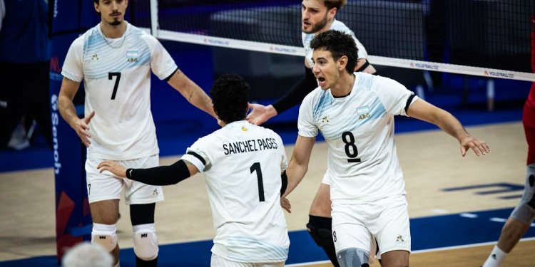 Voley masculino: LA SELECCIÓN ARGENTINA COSECHÓ DOS TRIUNFOS Y DOS DERROTAS EN LA SEGUNDA VENTANA EN LA VNL