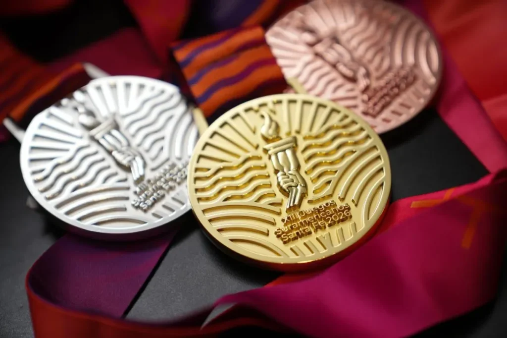 Juegos Suramericanos Santa Fe 2026: EL RÍO, EL CAMPO Y EL SOL, LA IDENTIDAD DE SANTA FE EN LAS MEDALLAS DEL TORNEO