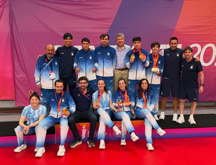 JS Santa Fe 2026: TENIS DE MESA | MEDALLAS DE BRONCE PARA LOS EQUIPOS ARGENTINOS DE DAMAS Y CABALLEROS