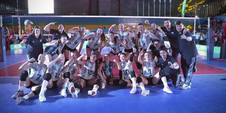Voley femenino: LAS PANTERITAS GANARON EL SUDAMERICANO U19 EN FORMA INVICTA