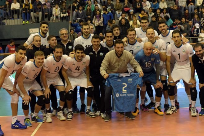 Voley Masculino: LA SELECCIÓN SE DESPIDIÓ EN SAN JUAN ANTES DE VIAJAR A RÍO
