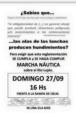 Remo: MARCHA NÁUTICA EL DOMINGO 27 DE SEPTIEMBRE