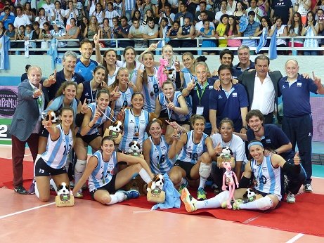 Las Crónicas de Huguito: ARGENTINA CLASIFICÓ A LOS JUEGOS OLÍMPICOS EN VOLEY. SALTO DE PANTERA