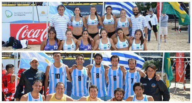 Beach Handball: PLANTELES DE LAS SELECCIONES NACIONALES PARA EL PANAMERICANO