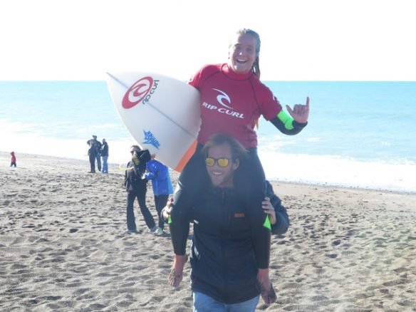 Surf: FRANCISCO USUNA Y LUCÍA COSOLETO GANARON EL RIP CURL SEARCH CHUBUT