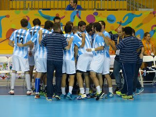 Handball: LOS GLADIADORES VENCIERON A CHILE Y TERMINARON PRIMEROS DEL GRUPO