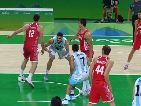 JJOO Río 2016 Básquet masculino: TRABAJOSA VICTORIA DE ARGENTINA SOBRE CROACIA