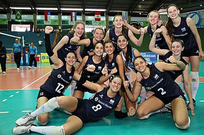 Vóley Femenino: PANTERITAS SUB 20 DE PLATA EN EL SUDAMERICANO DE BRASIL