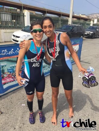 Triatlón: ROMINA BIAGIOLI SE CONSAGRÓ CAMPEONA EN CHILE; CECILIA LACONI FUE TERCERA
