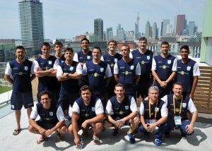 Waterpolo: EN CABALLEROS ARGENTINA TAMBIÉN DEBUTÓ CON UN TRIUNFO