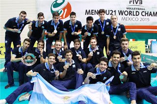 Voley: ARGENTINA SUBCAMPEÓN DEL MUNDIAL SUB 21 REALIZADO EN MÉXICO