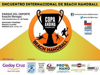Beach Handball: ARGENTINA PARTICIPARÁ DE LA COPA ANDINA EN DAMAS Y EN CABALLEROS